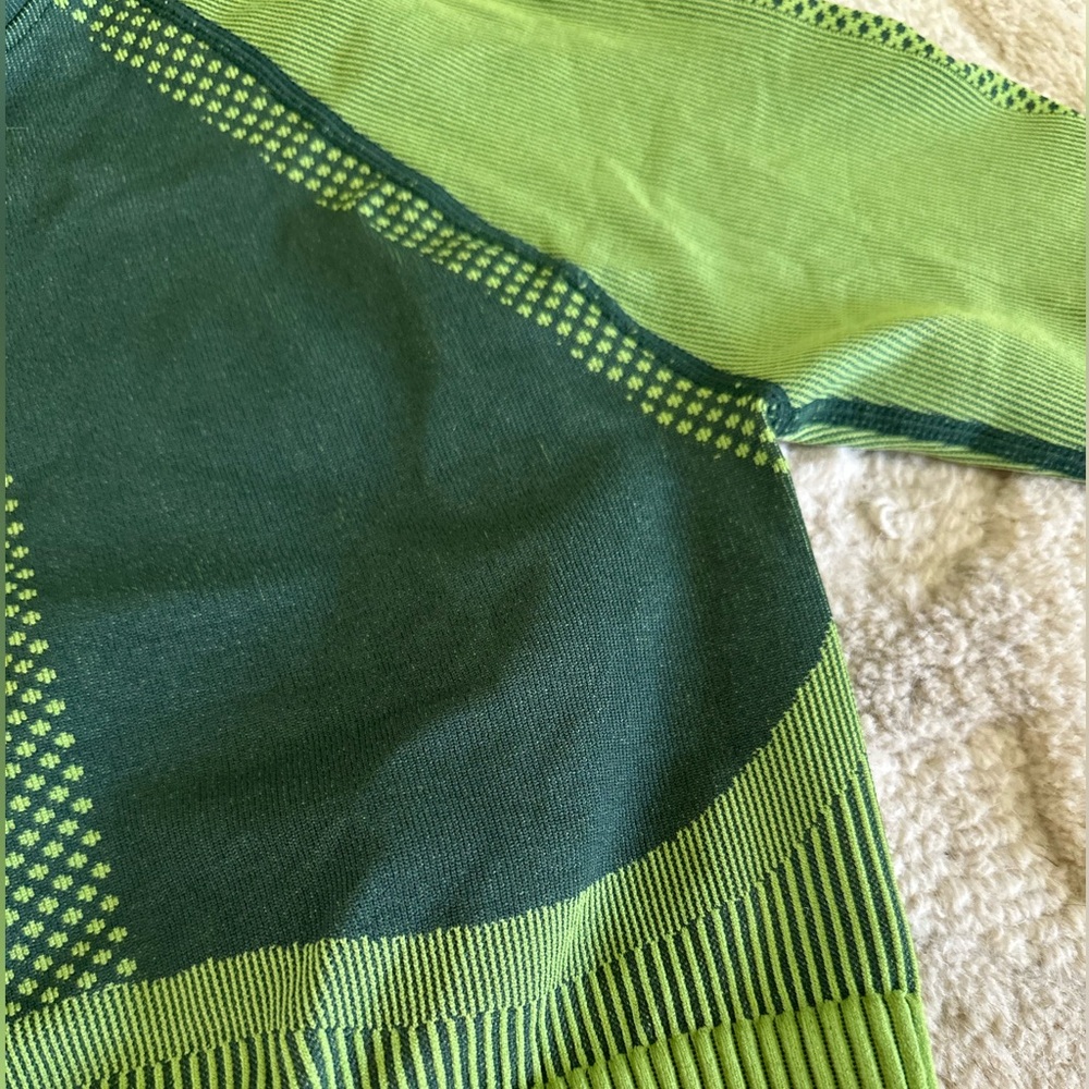 Fabletics Green Exercise Top - image 2